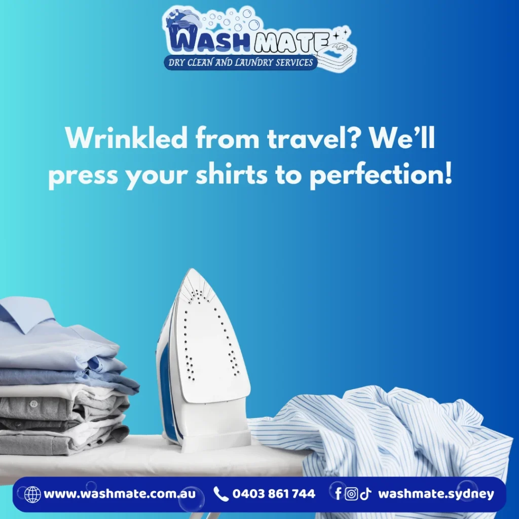 Sydney Laundry & Dry Cleaning: Professional Ironing Service with Washmate