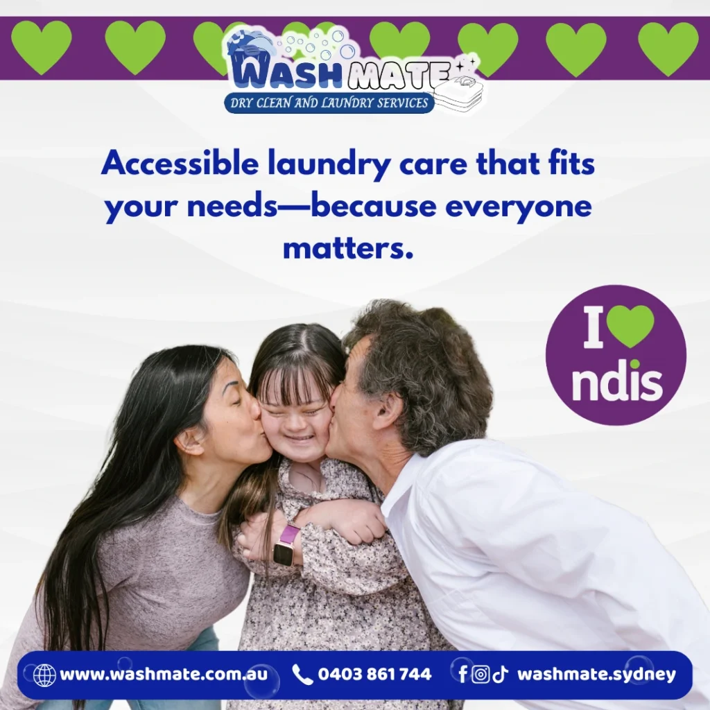 NDIS Laundry Service in Sydney – Washmate’s Trusted Laundry Solution at Home
